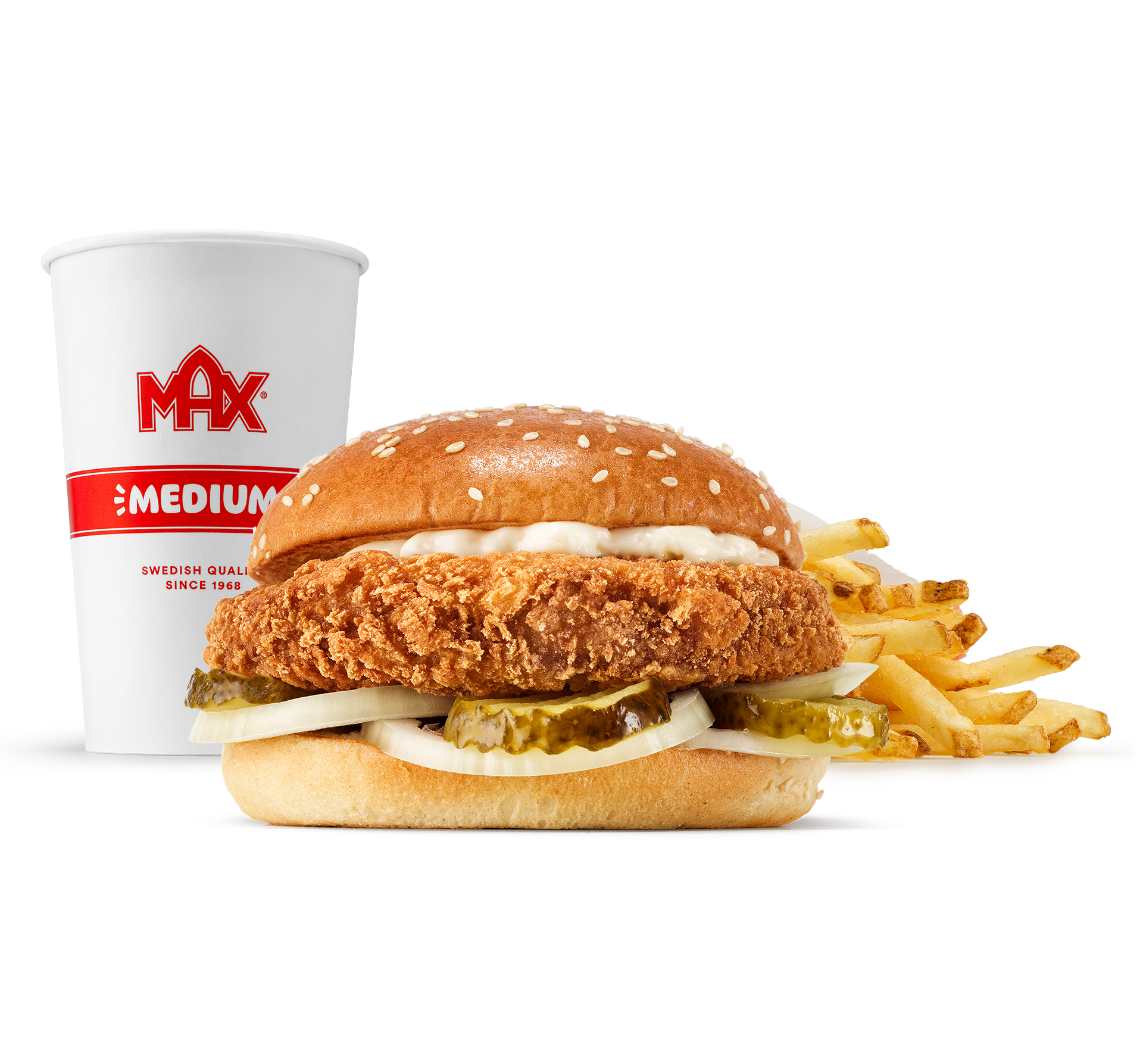 Crispy Supreme Sandwich meny