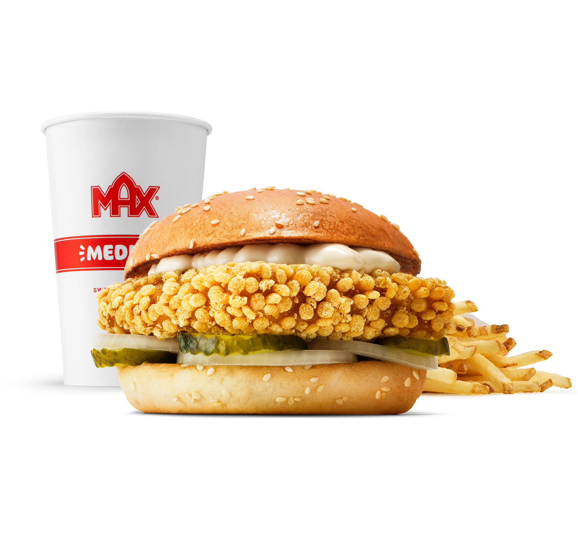 Fish Deluxe Sandwich meny