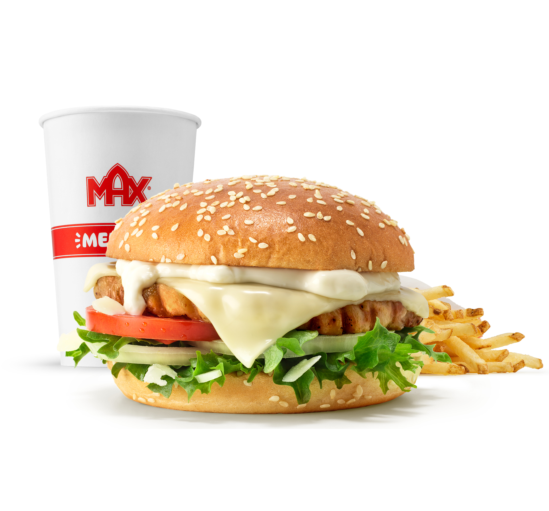 Grilled Chicken Parmesan-meny